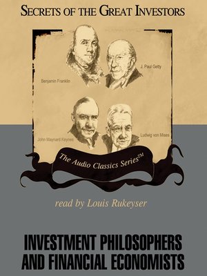 cover image of Investment Philosophers and Financial Economists